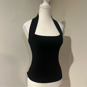 Zara Black Halter Top